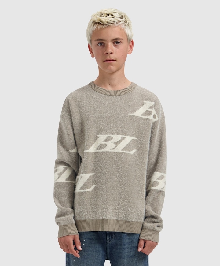 Jongens trui beige