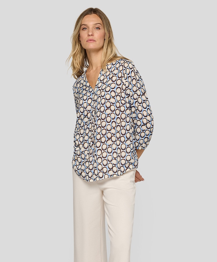 Dames blouse bruin