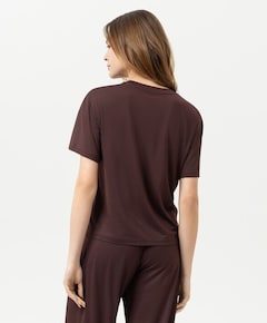 Dames T-shirt bordeaux