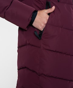 Dames jas bordeaux