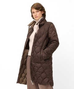 Dames jas bruin