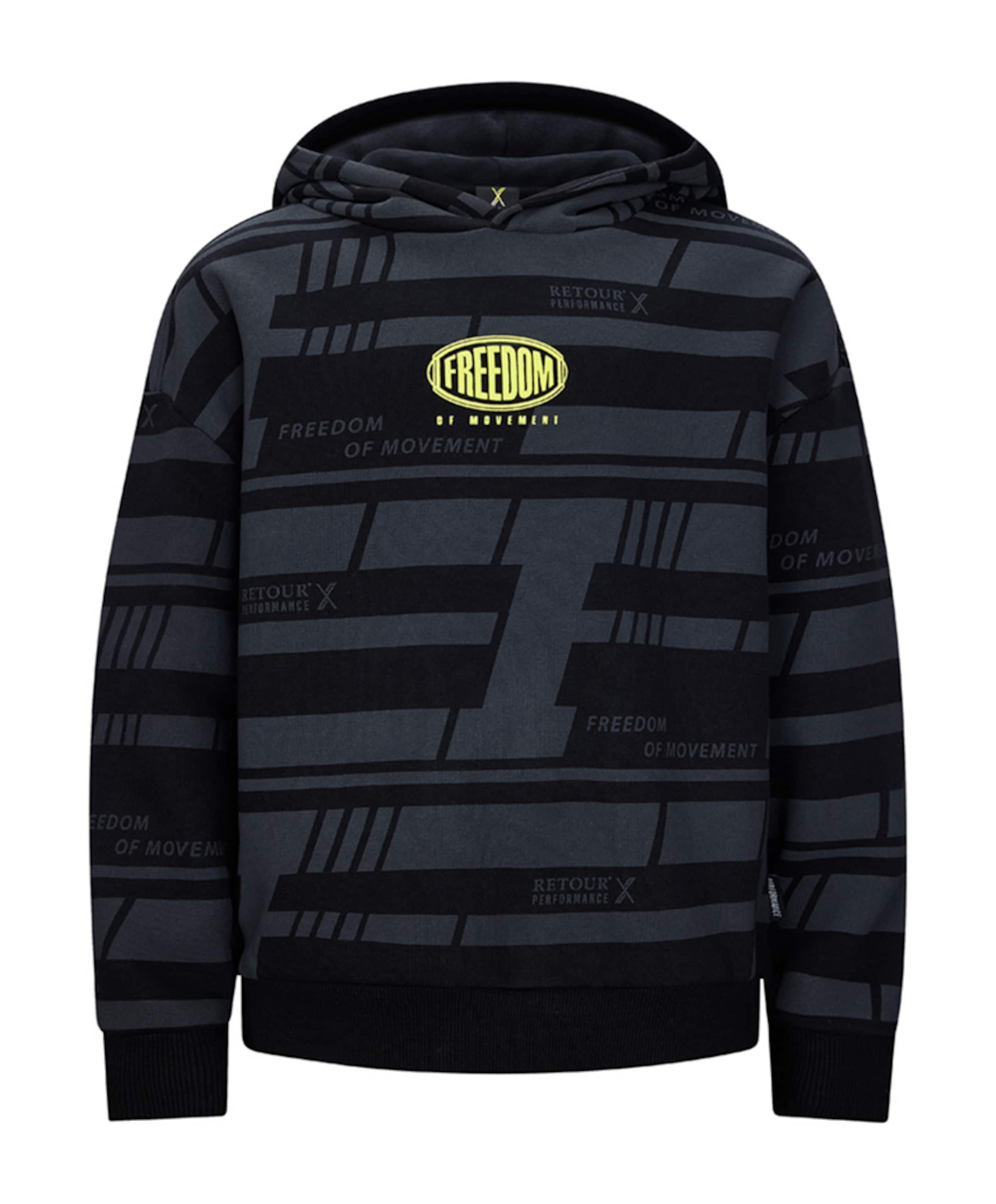 Jongens hoodie zwart