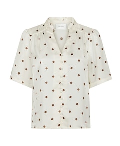 Dames top ecru