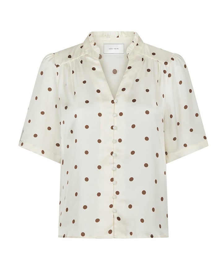Dames top ecru