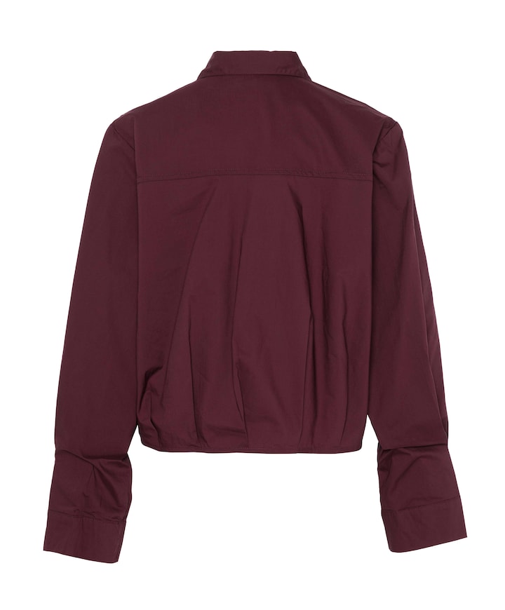 Dames blouse bordeaux