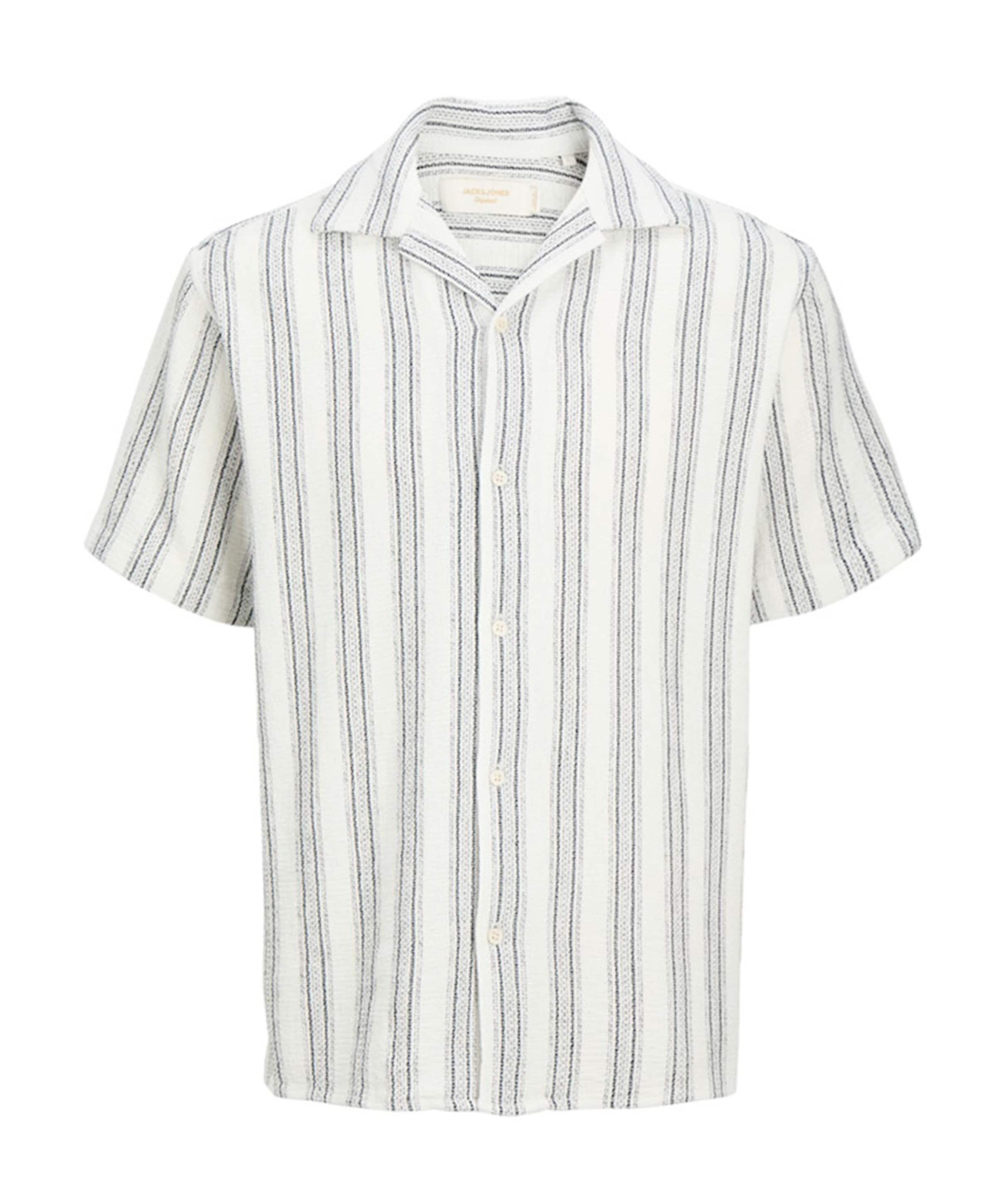 Jongens overhemd korte mouw ecru