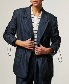 Dames blazer blauw