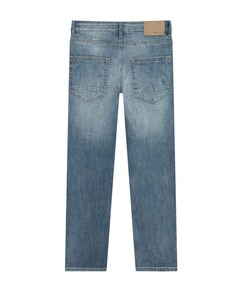 Wide Straight Fit Blue Jeans meisjes jeans blauw