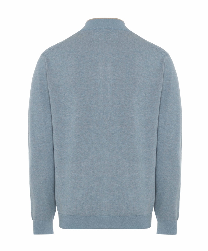 Heren vest blauw