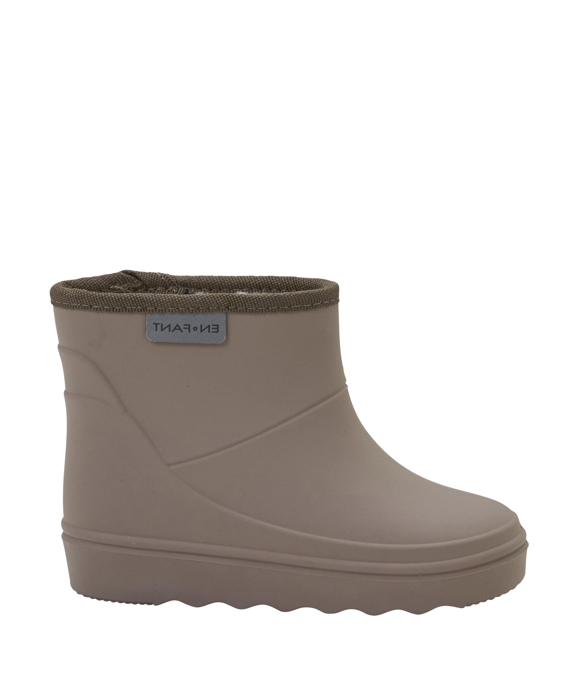 Thermo Boots Short regenlaarzen beige