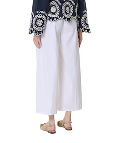 Jenny Culotte dames broek wit