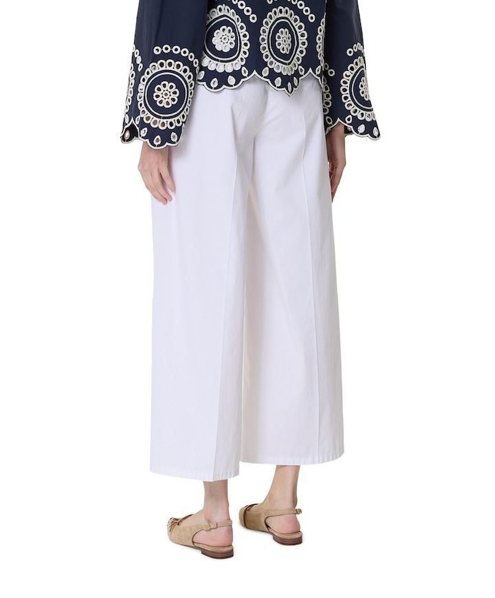 Jenny Culotte dames broek wit