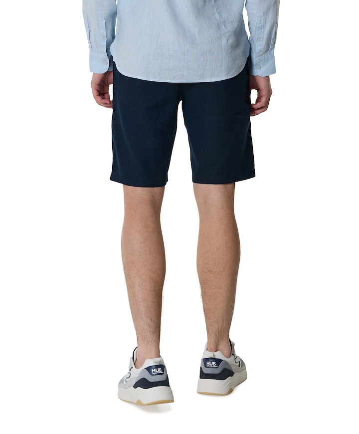 Chino_Tapered_DS_3S 10278458 0 heren korte broek blauw