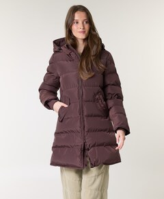 Dames jas bruin