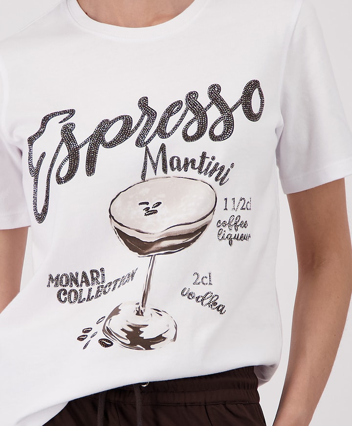 Dames T-shirt ecru