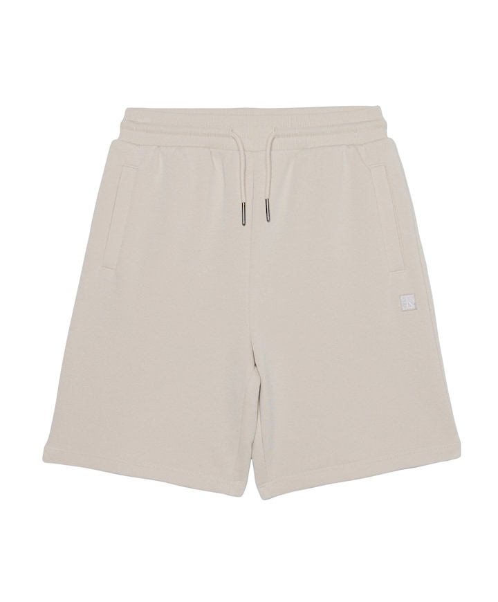 MINI BADGE uniseks korte broek ecru