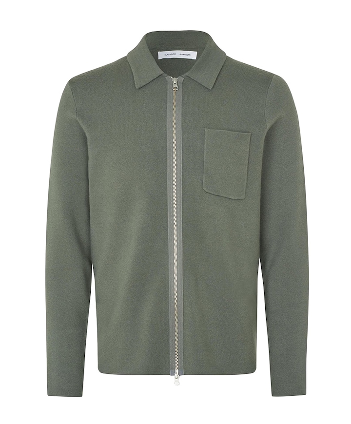 Heren vest groen
