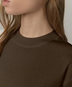 Dames T-shirt bruin