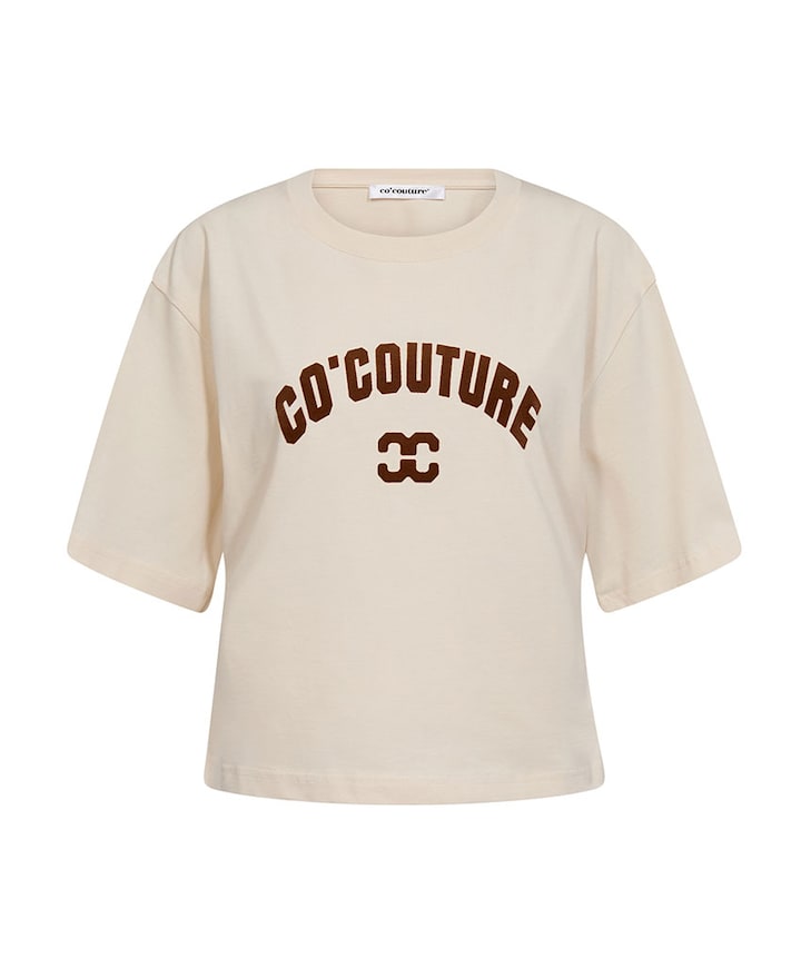 Dames T-shirt beige