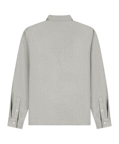 Heren overhemd lange mouw beige