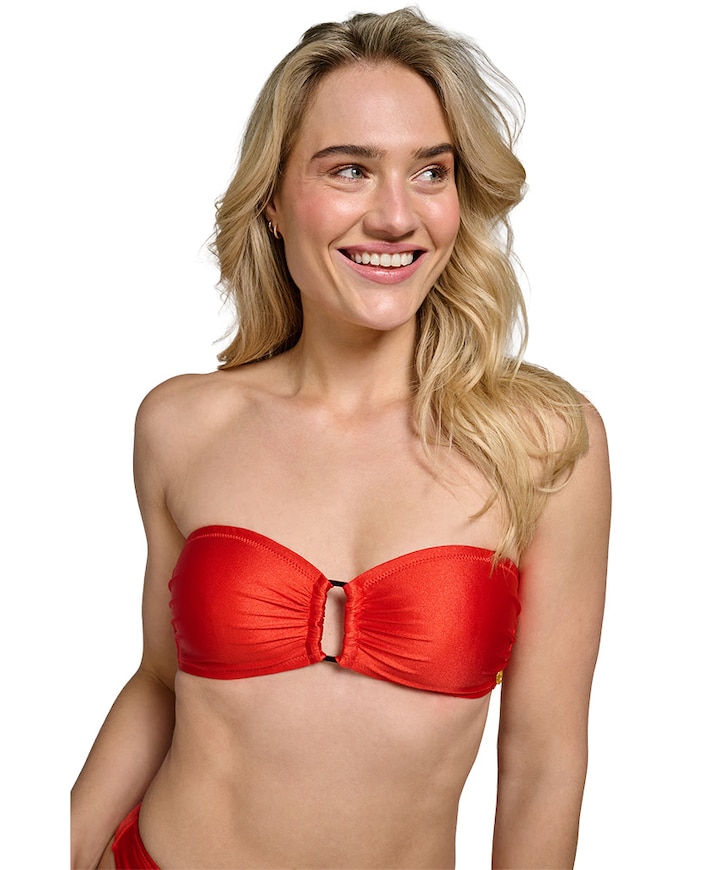 Dames bikinitop rood