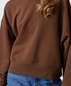 Dames sweater bruin