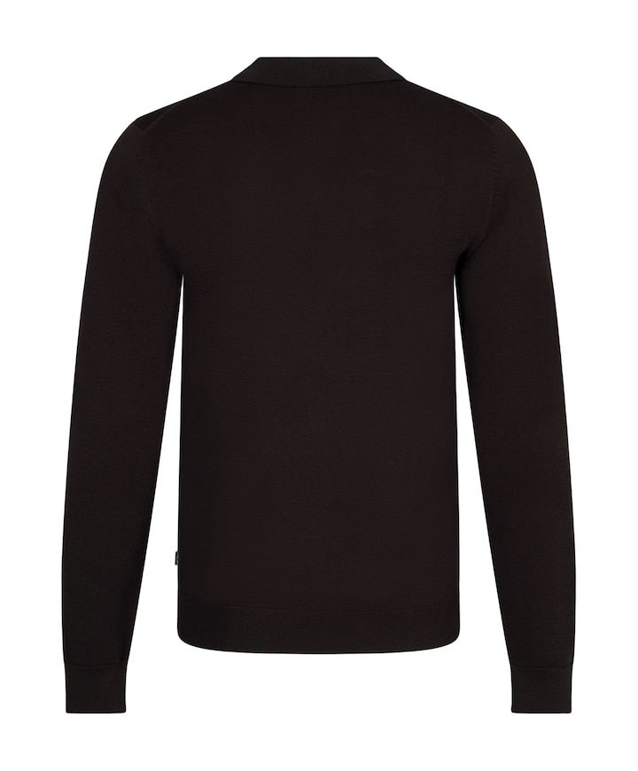 Heren polo bruin