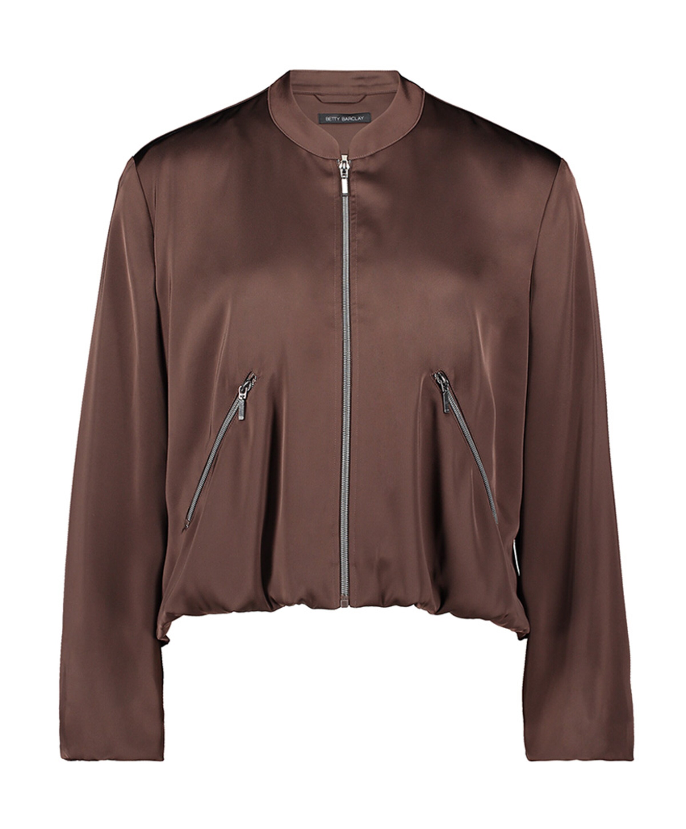Dames jas bruin
