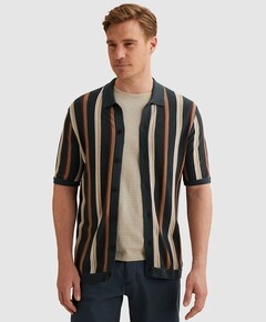 Heren overshirt blauw