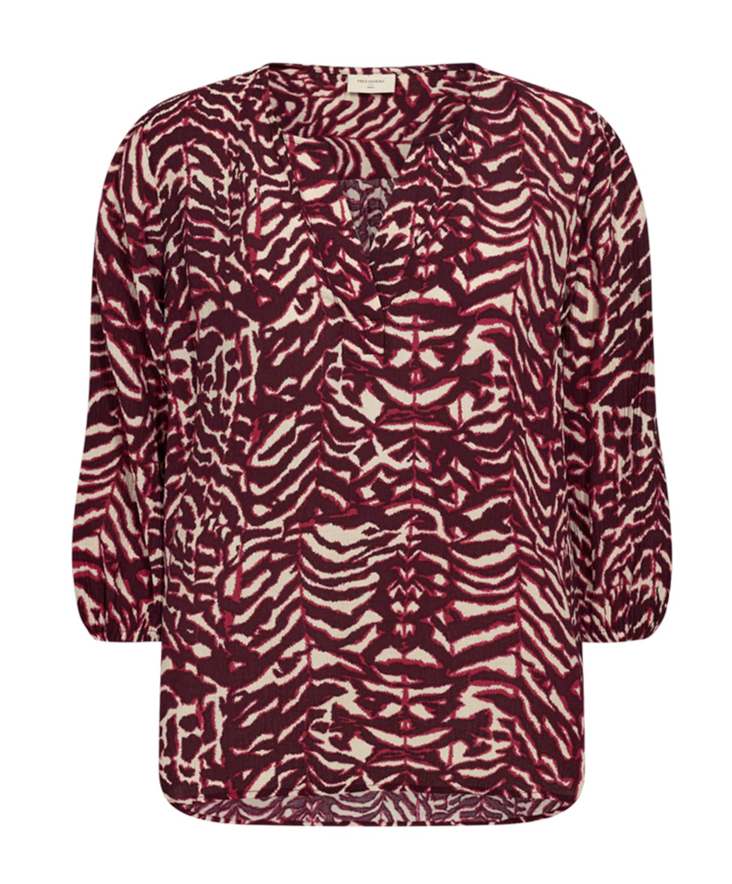 Dames blouse bordeaux