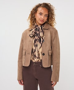 Dames jas beige