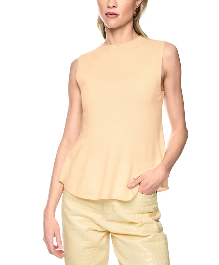 Dames top beige