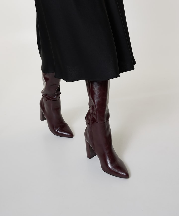 KRYSTAL INDY laarzen bordeaux