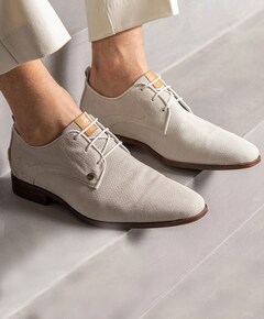 GREG WALL SUE heren veterschoenen ecru