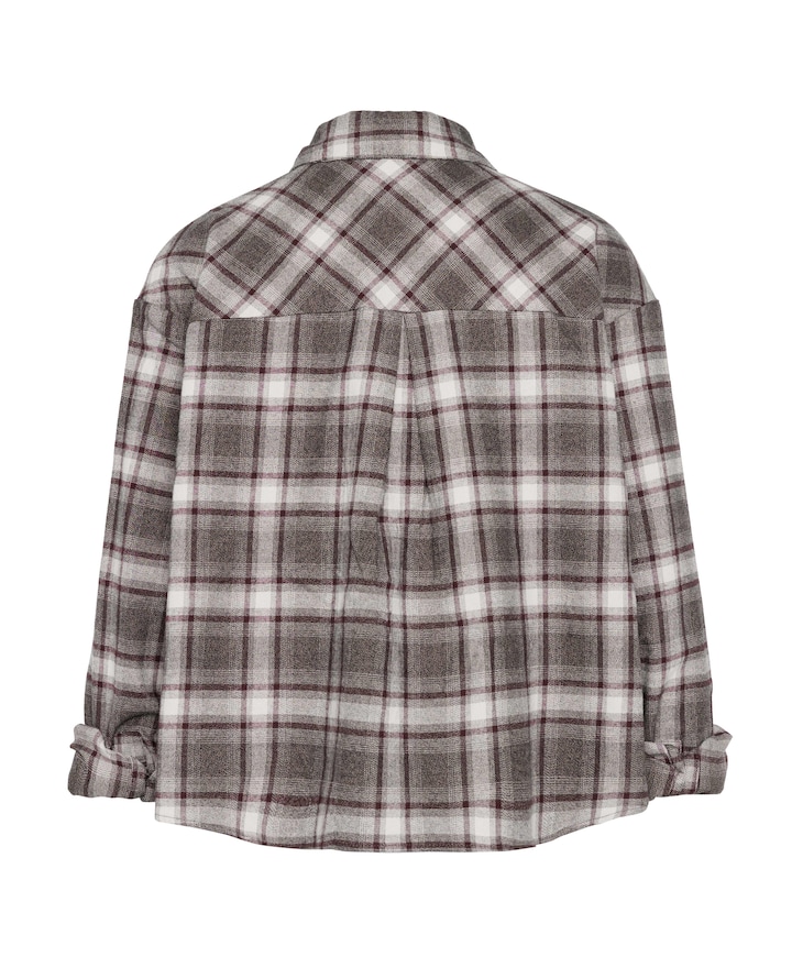 Dames blouse bruin