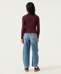 Meisjes longsleeve bordeaux