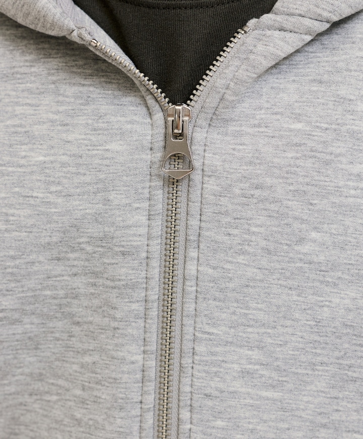 Jongens vest grijs