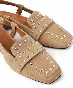 Julie Damian dames slingbacks beige