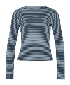 Dames longsleeve blauw