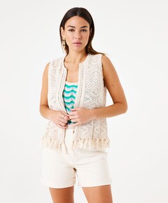 Vest ecru