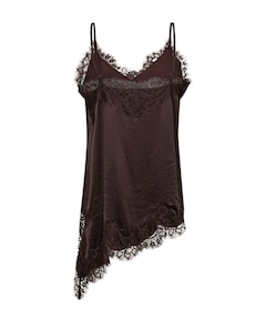 Dames top bruin