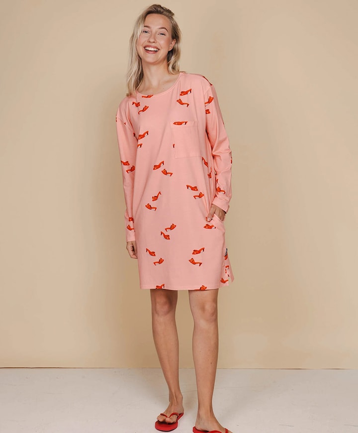 Dames nachthemd Efteling rood