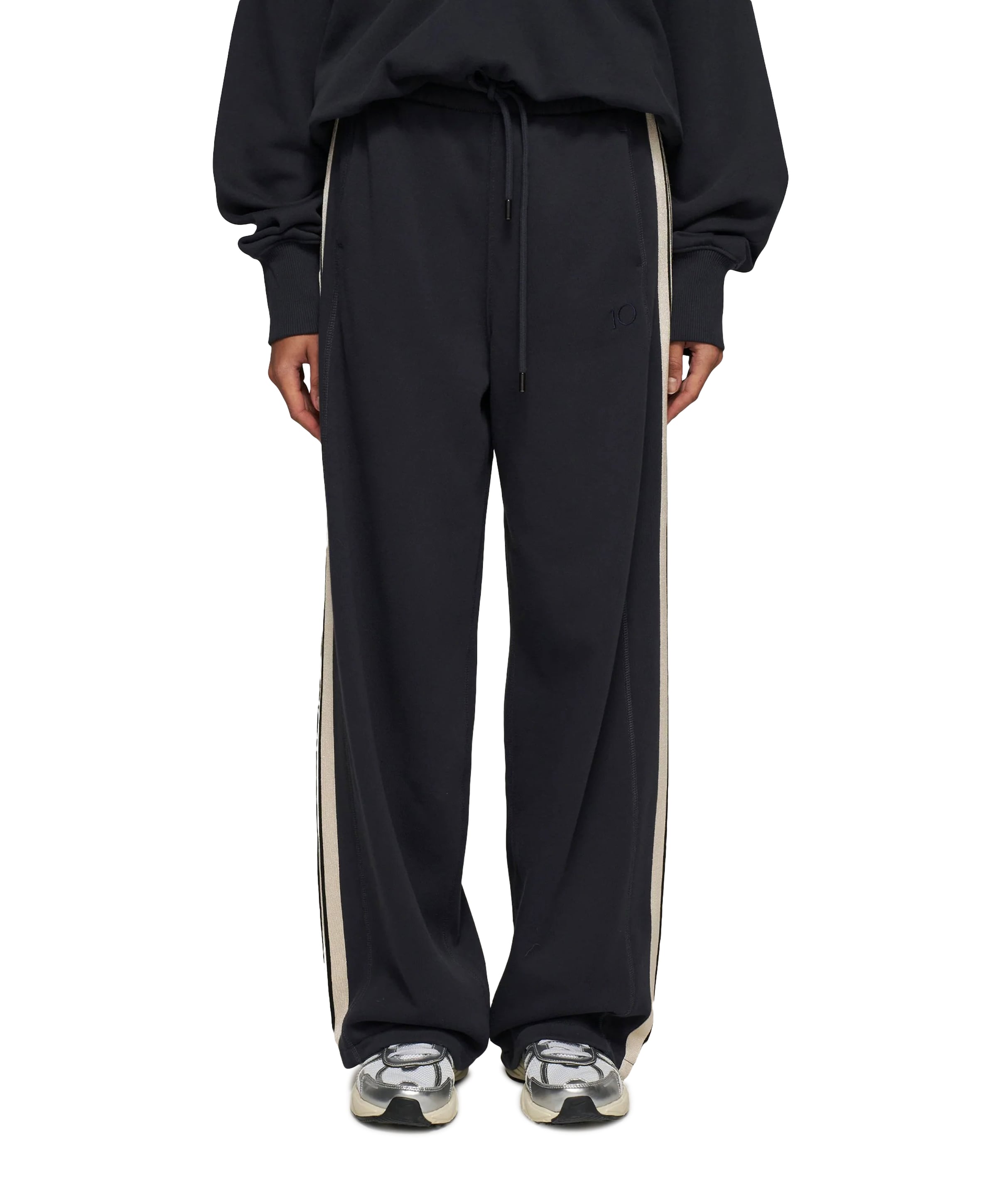 western jogger tape dames broek blauw