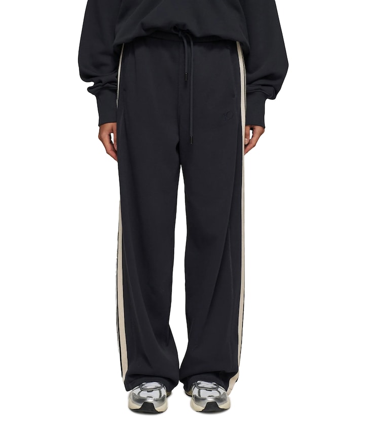 western jogger tape dames broek blauw