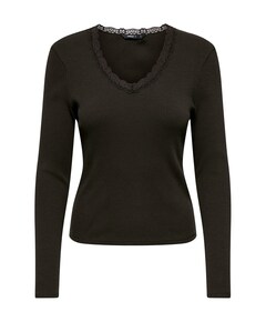 Dames longsleeve bruin