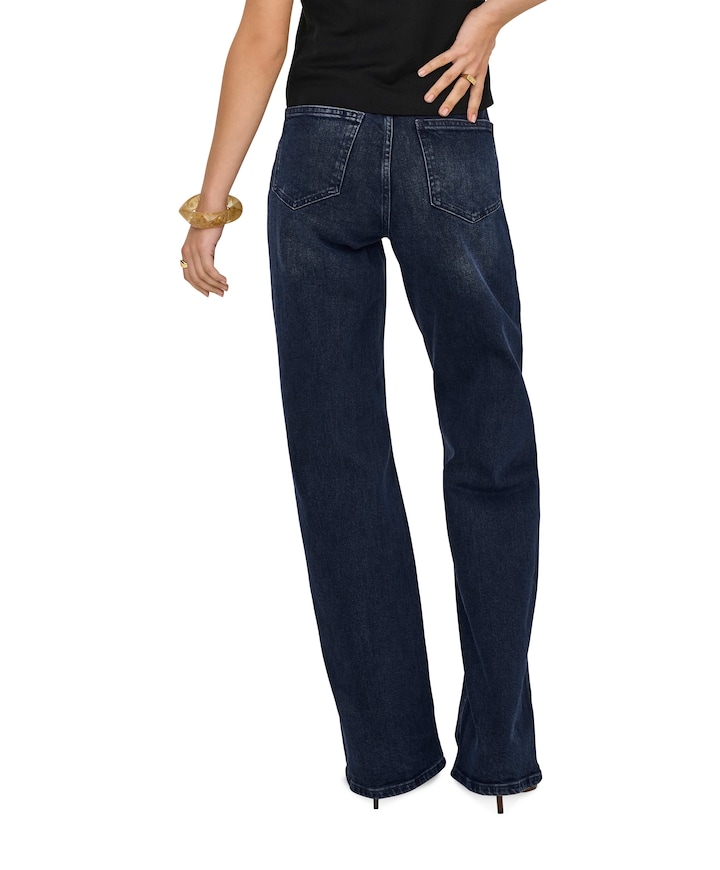 ONLJUICY HW WIDE jeans blauw