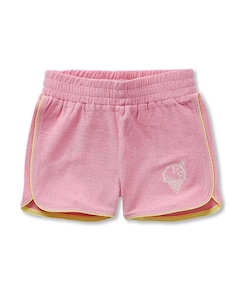 Terry sport meisjes korte broek roze
