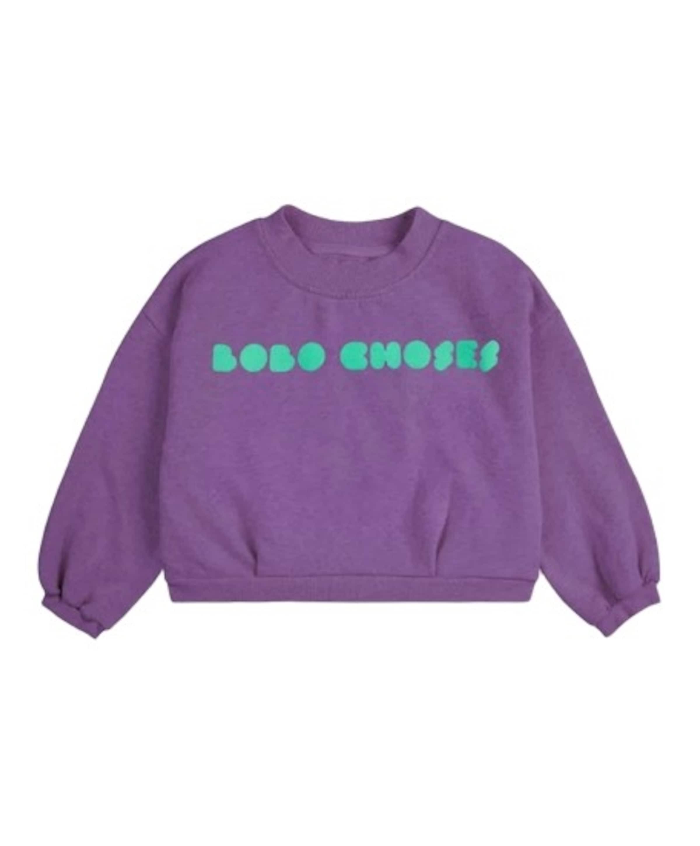 Meisjes sweater paars