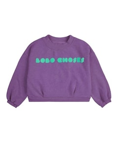 Meisjes sweater paars