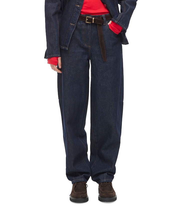 ROUMARTA RW F/L BARREL LEG jeans blauw